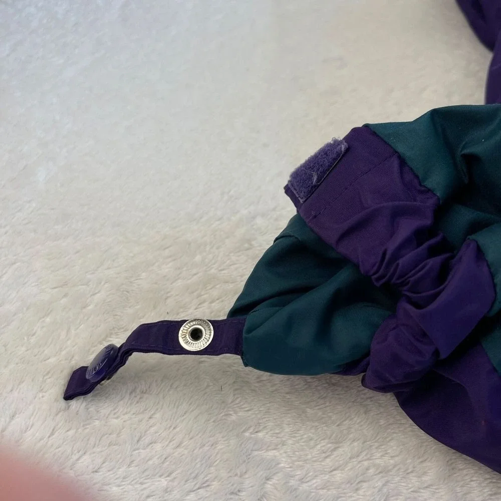 Columbia‎ Williwaw Vintage Ski Jacket XL Purple Green Y2K Colorblock 90s Coat